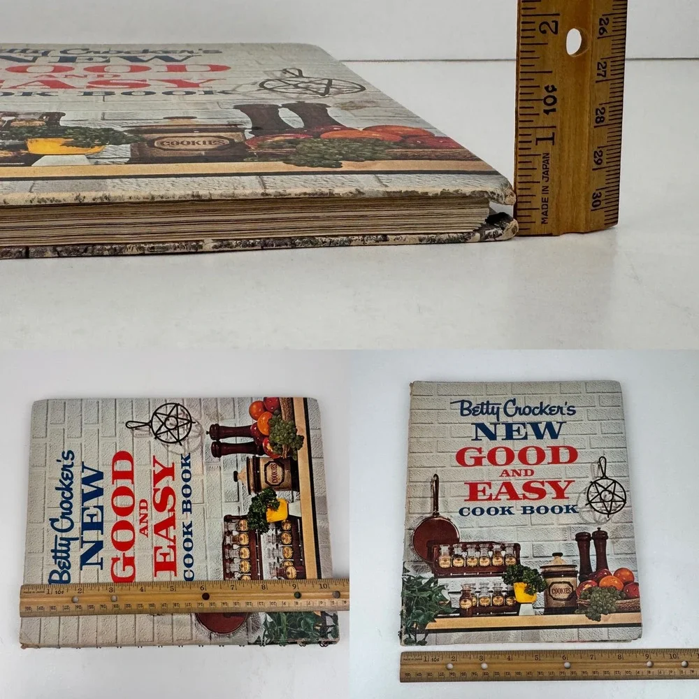 Vtg 1962 First Edition Second Print Betty Crocker‎ New Good Easy Cook Book READ